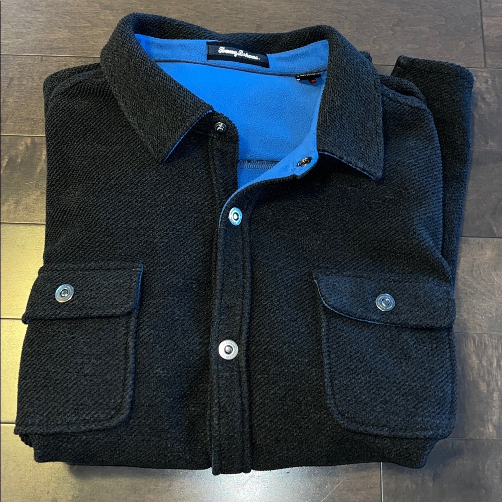 Tommy Bahama Button-Up Shirt Jacket 3XB